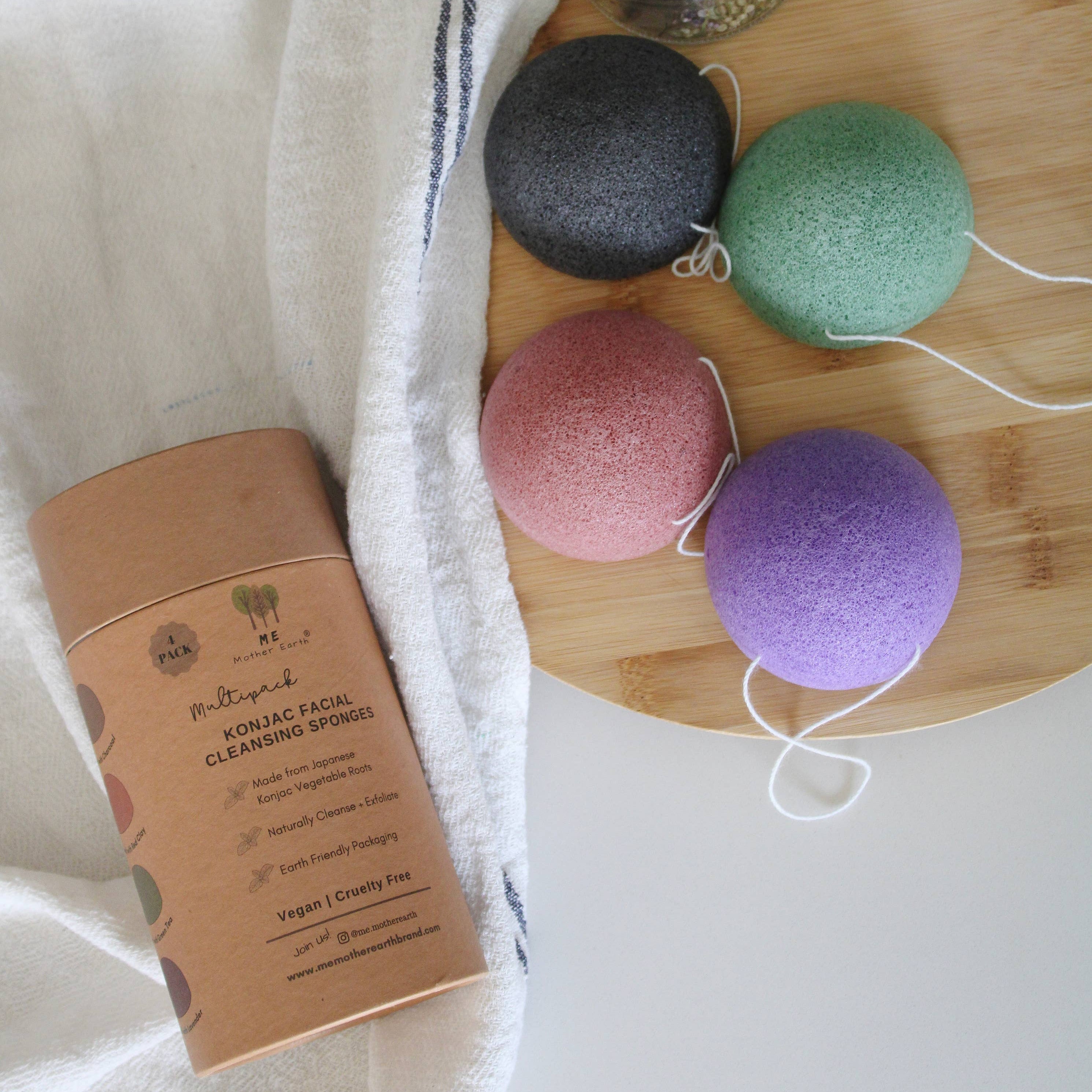 Konjac Sponge Multipack