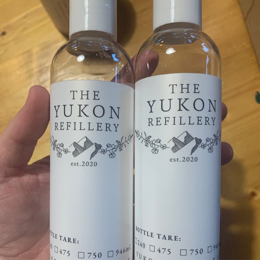 Bottle - Disc Top Clear