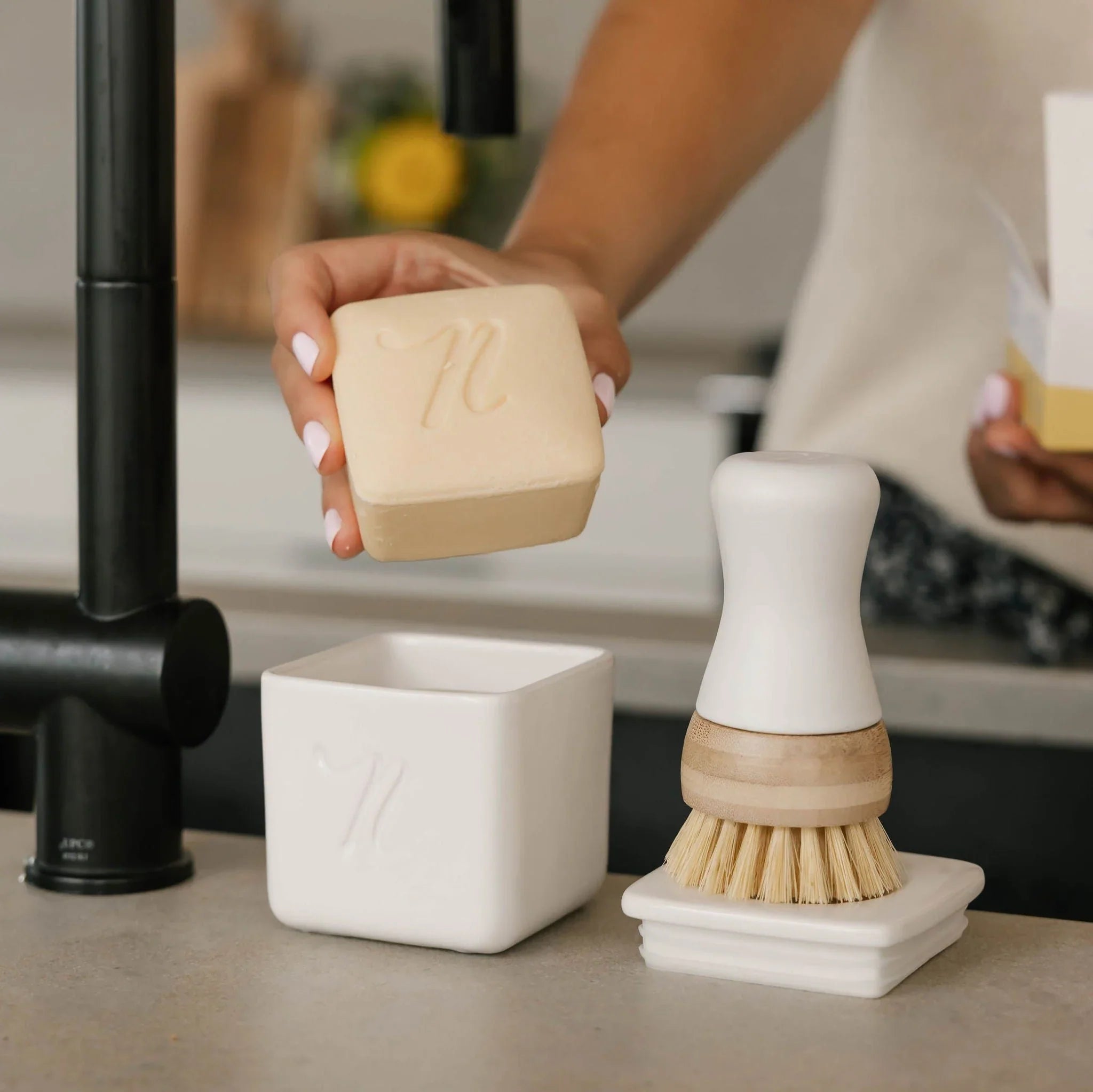 Nellie's Dish Butter White Dish