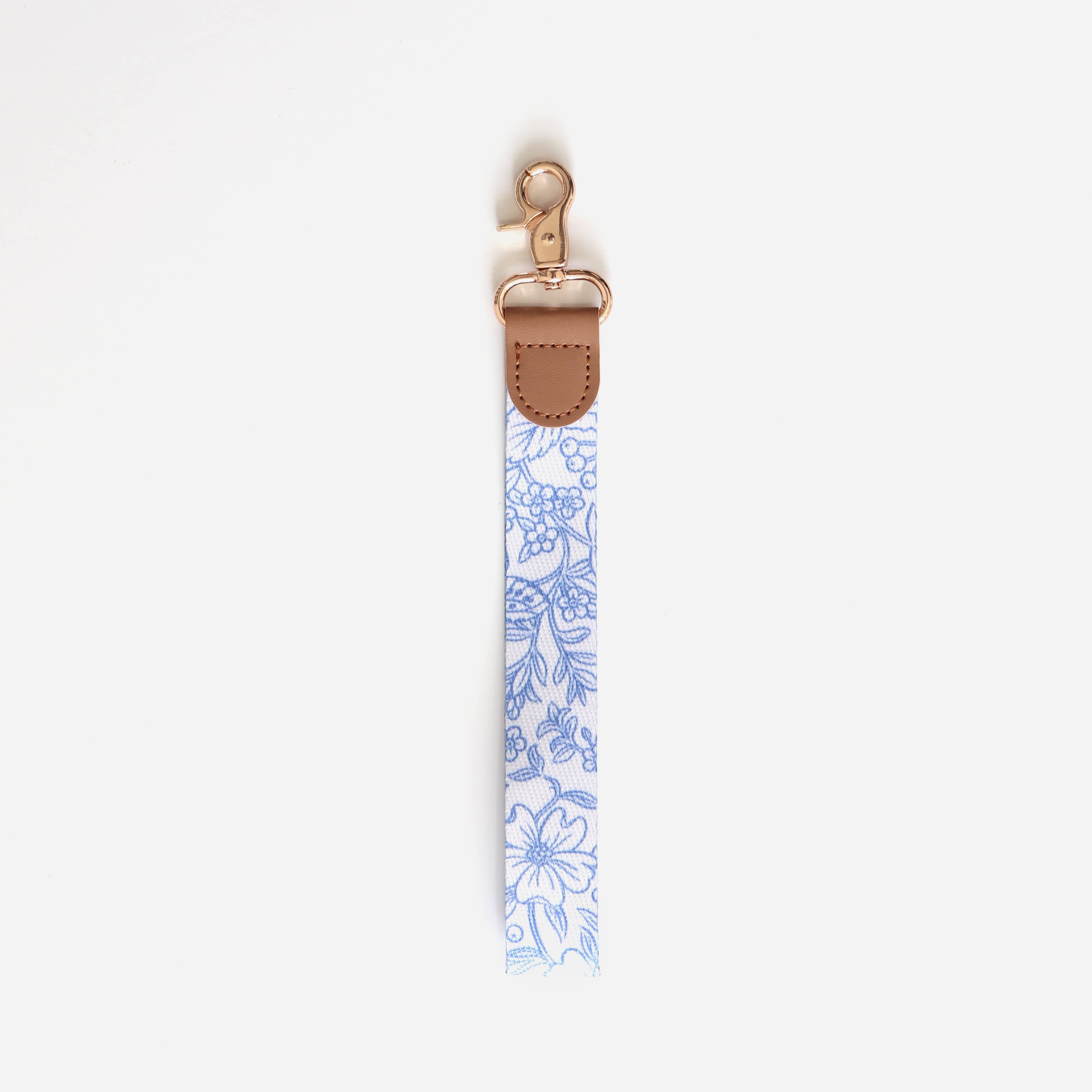 Wristlet | Blue Garden