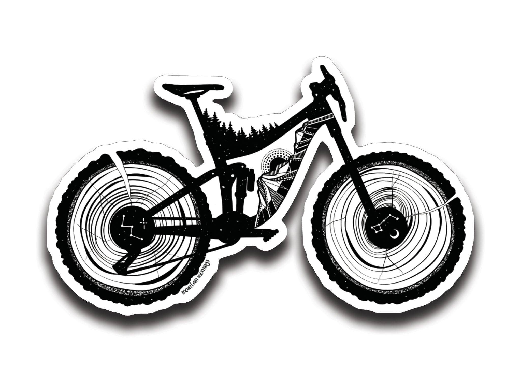 Mountain Bike Sticker
