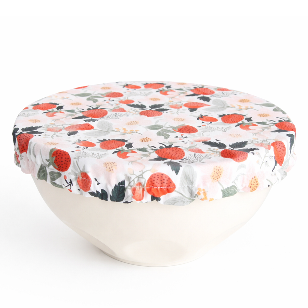 Colibri Bowl Cover XL Strawberry Patch