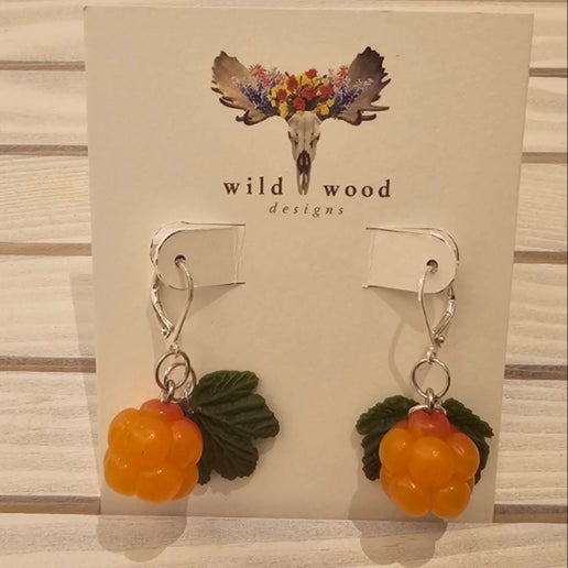 Wild Wood Design - Cloudberry Earrings