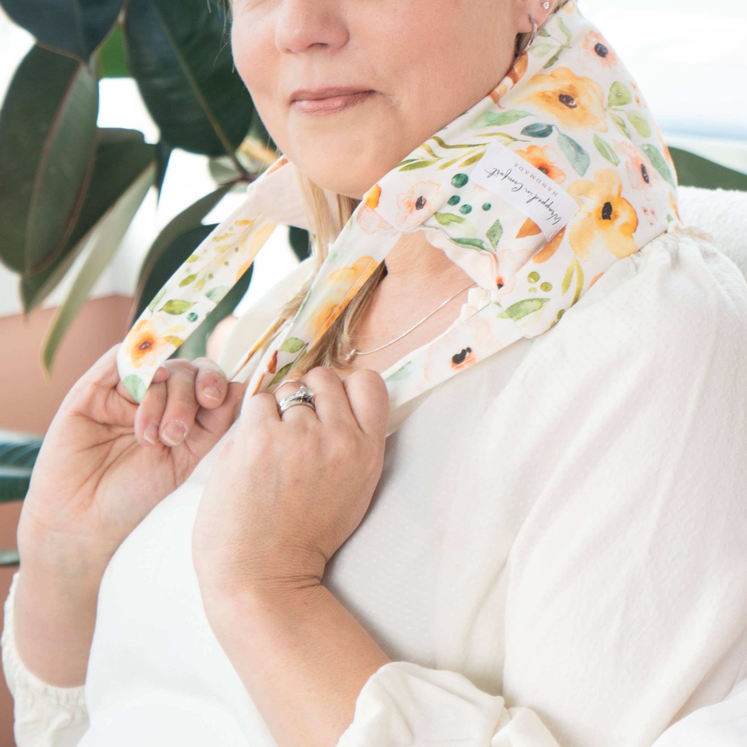 Heating Pad + Neck Wrap Summer Floral