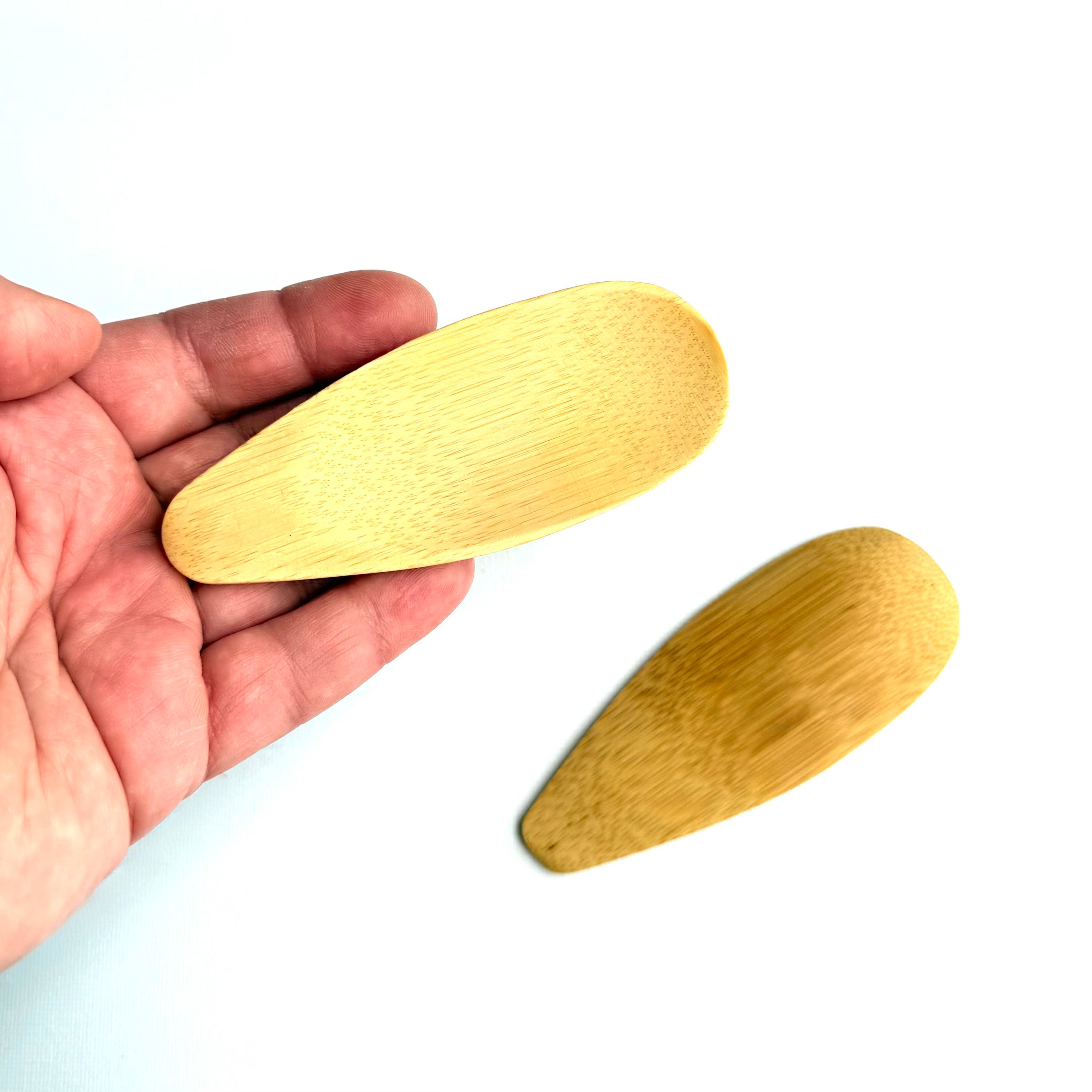 Bamboo Applicator Scoop