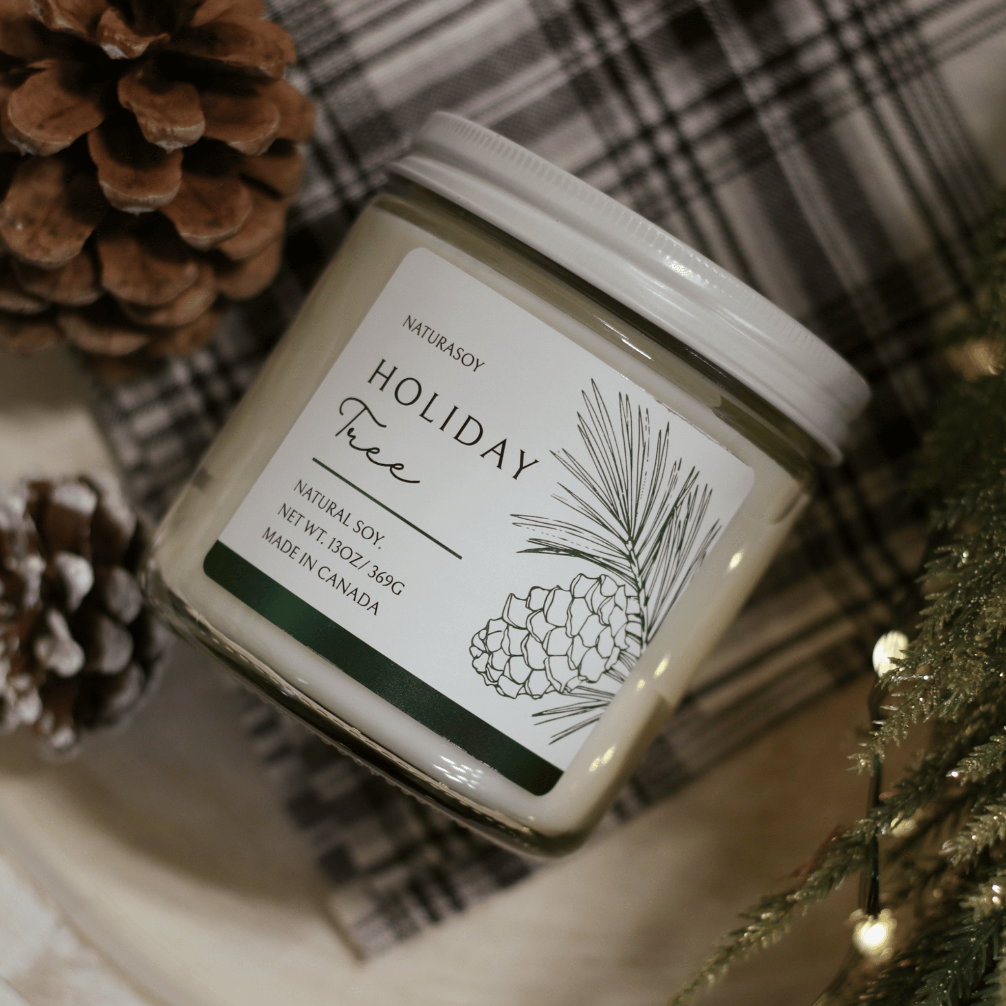 Holiday Jar Candle - Holiday Tree