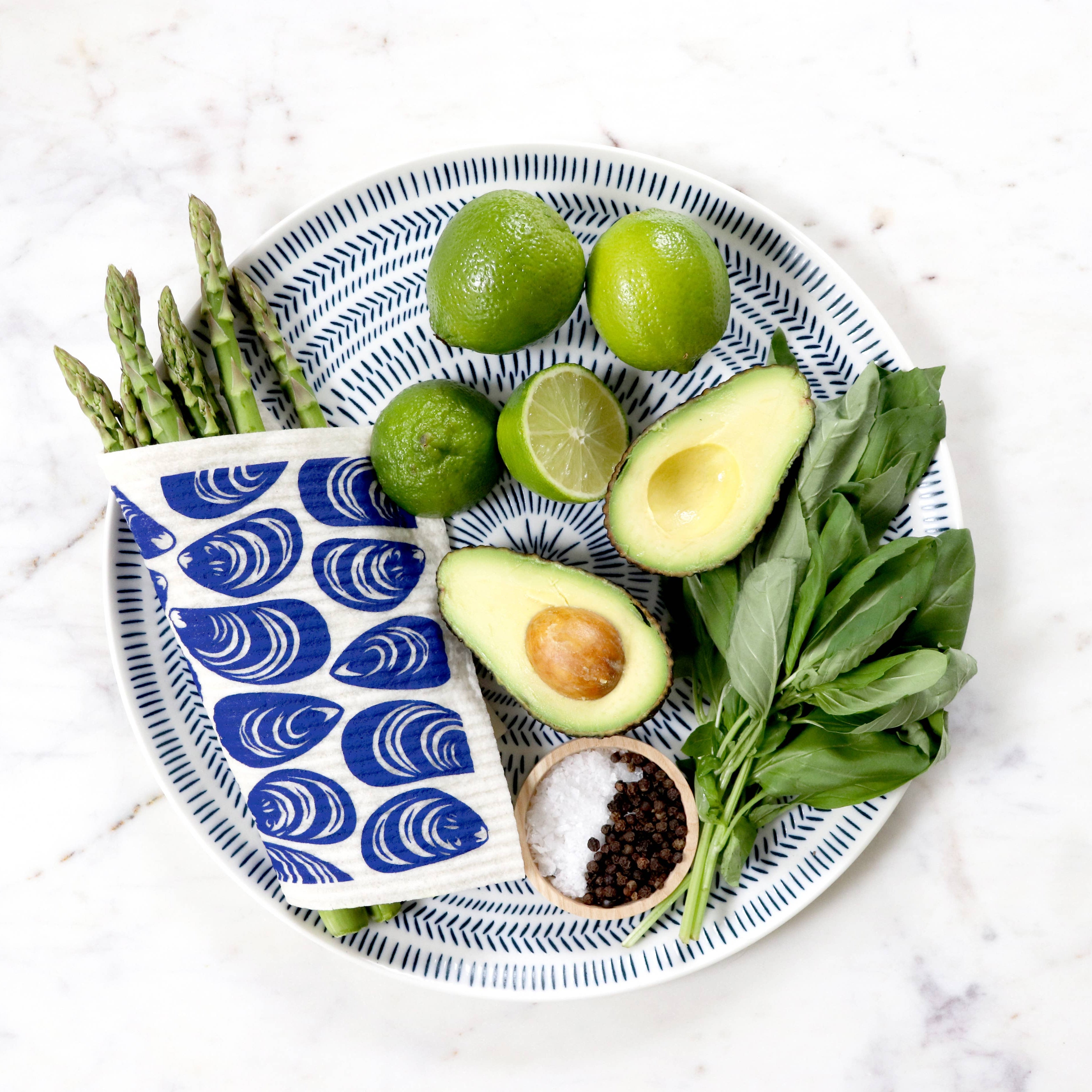 Swedish Cloth - Blue Mussels