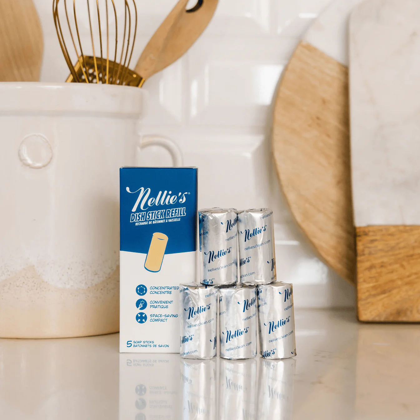 Nellie's Dish Stick + Refills