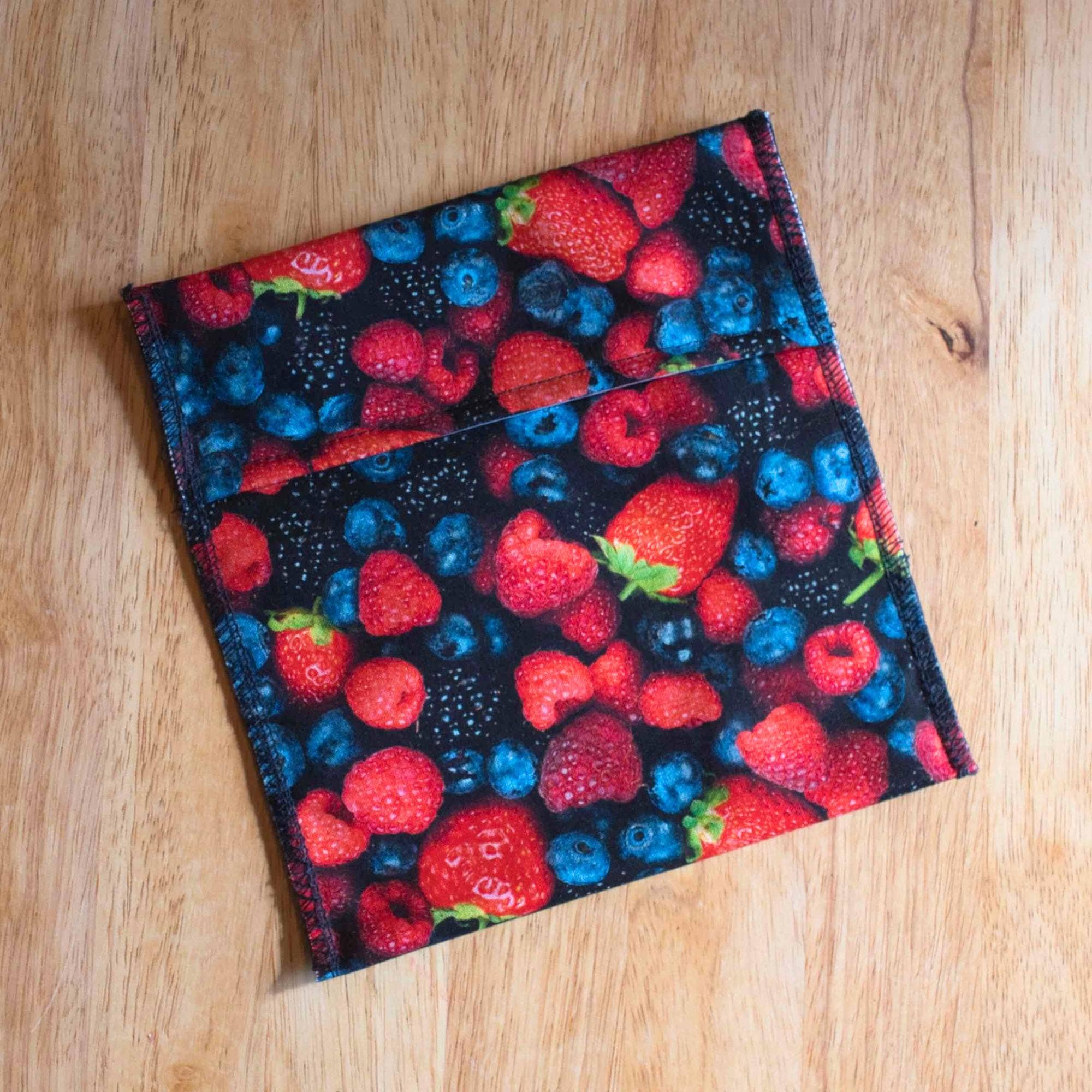 Snack/Sandwich Bag - Fold Over Lemon Slice