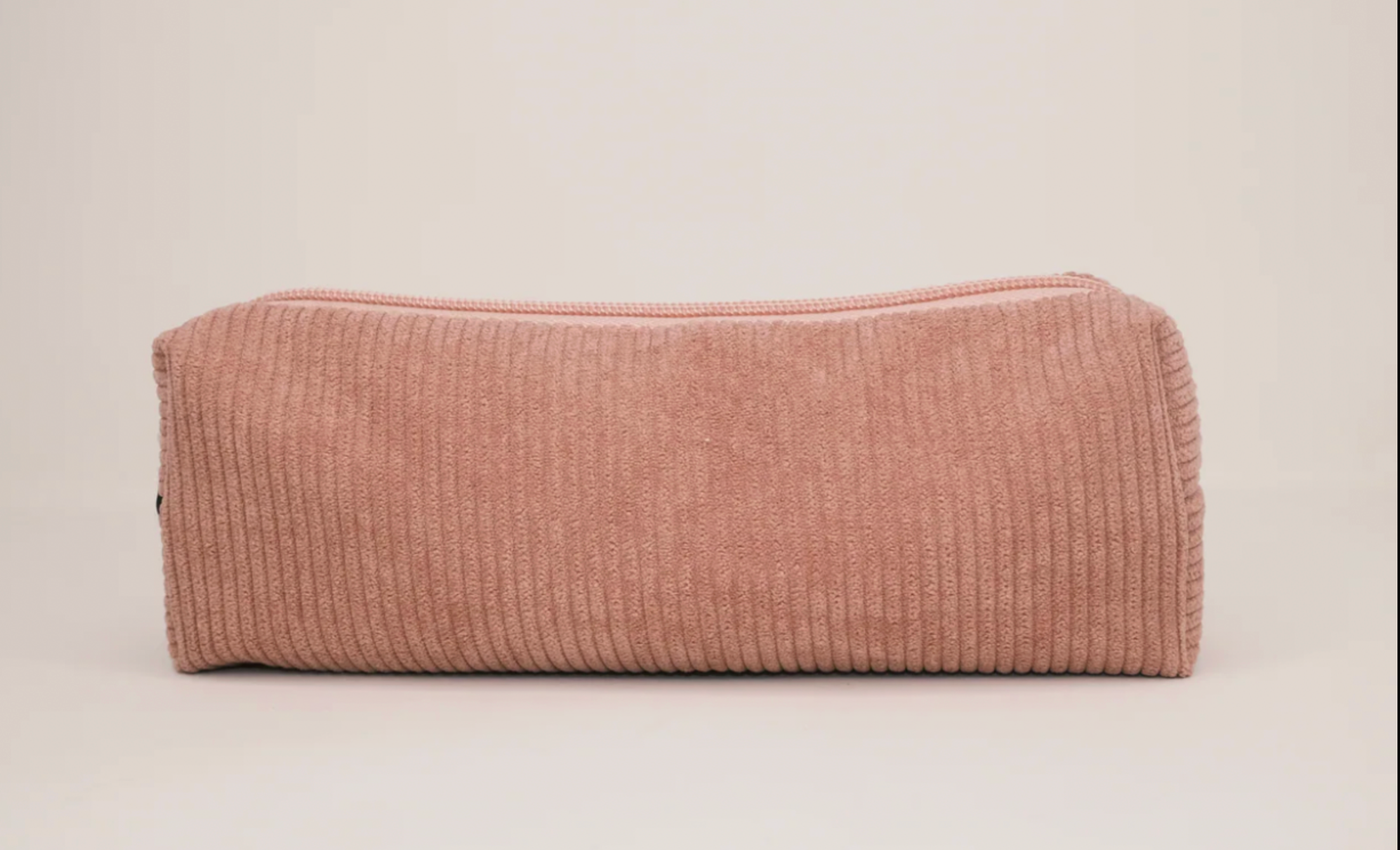 Corduroy Travel Bag: Pink