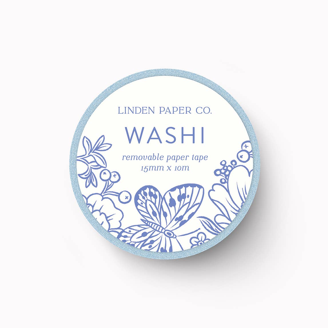 Blue Garden Washi Tape