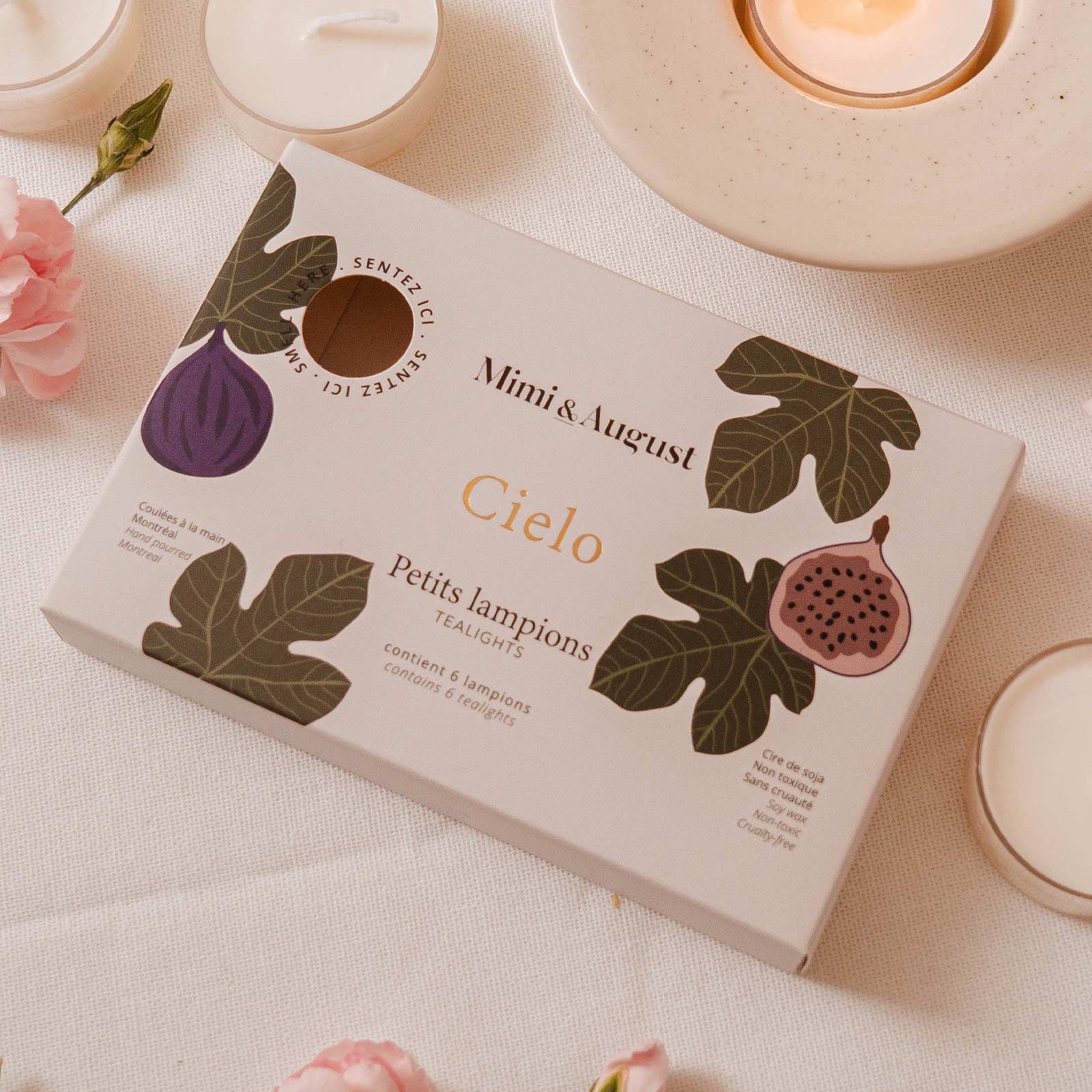 Tealight Candle Set CIELO