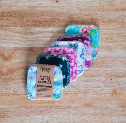Cheeks Ahoy Facial Rounds Mixed Colors - Floral
