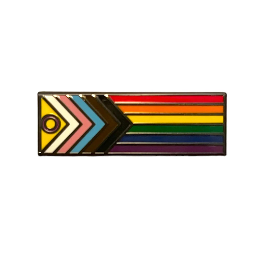 Progress Pride Rainbow LGBTQIA2+ Pin