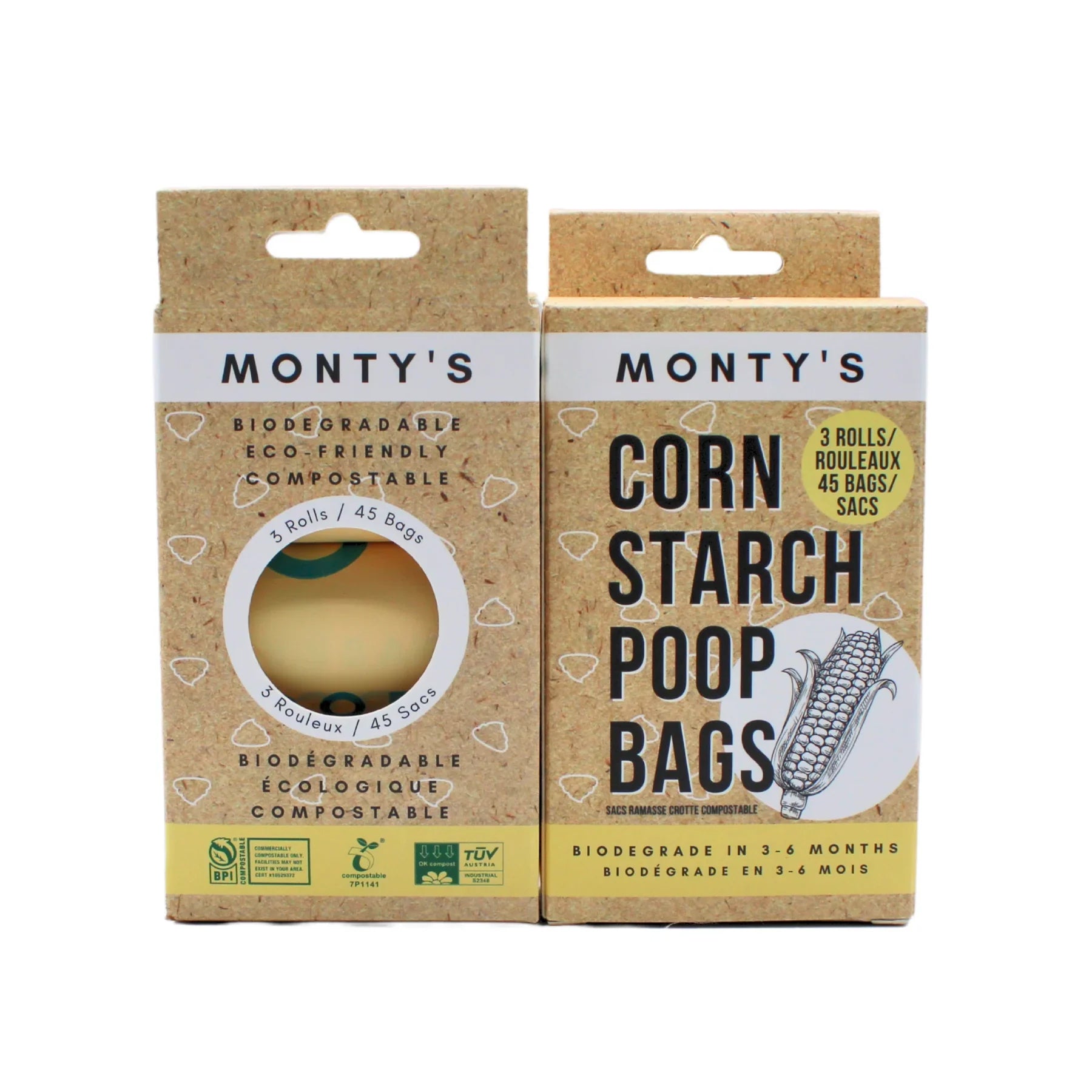 Monty's REGULAR Poop Bags