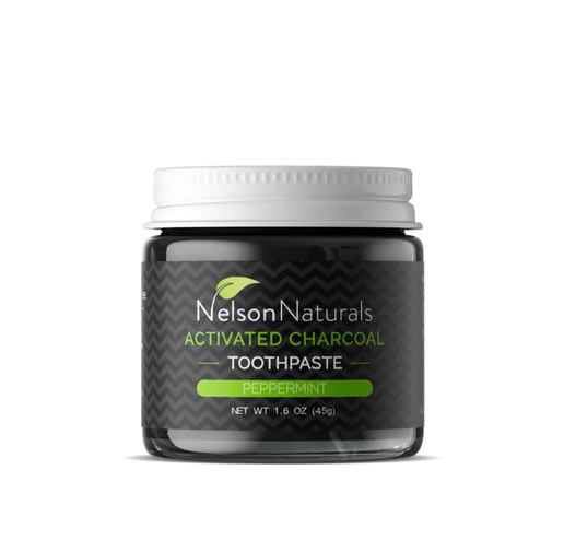Nelson Naturals Toothpaste Activated Charcoal