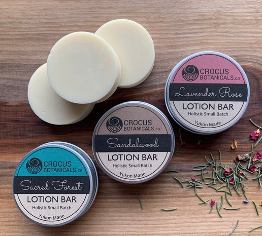 Crocus Botanicals Lotion Bar - Lavender Rose