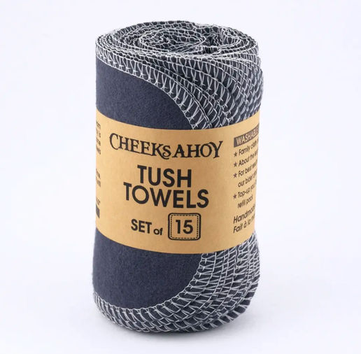 Cheeks Ahoy Tush Towels