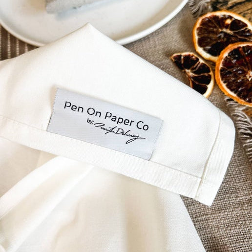 Pen On Paper - Raven Tea Towel