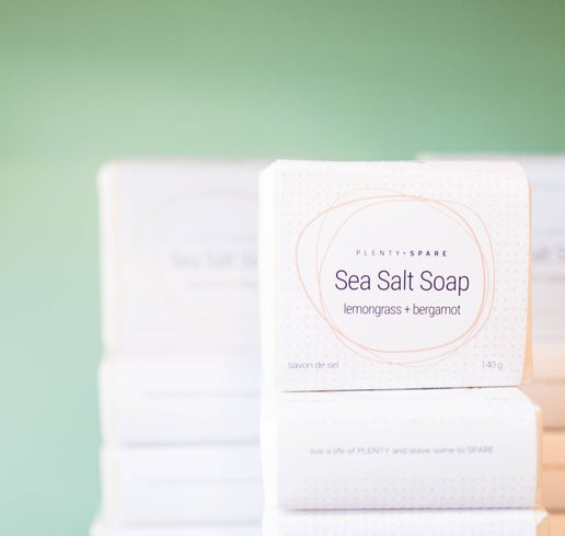 Plenty + Spare - Salt Soap Spearmint & Grapefruit