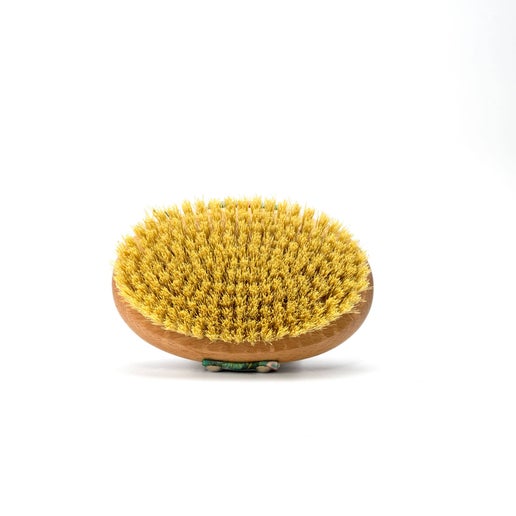 Dry Body Brush - Sisal Flamingo