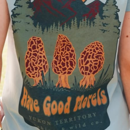 Sunshine & Wild Tote Bag Morels