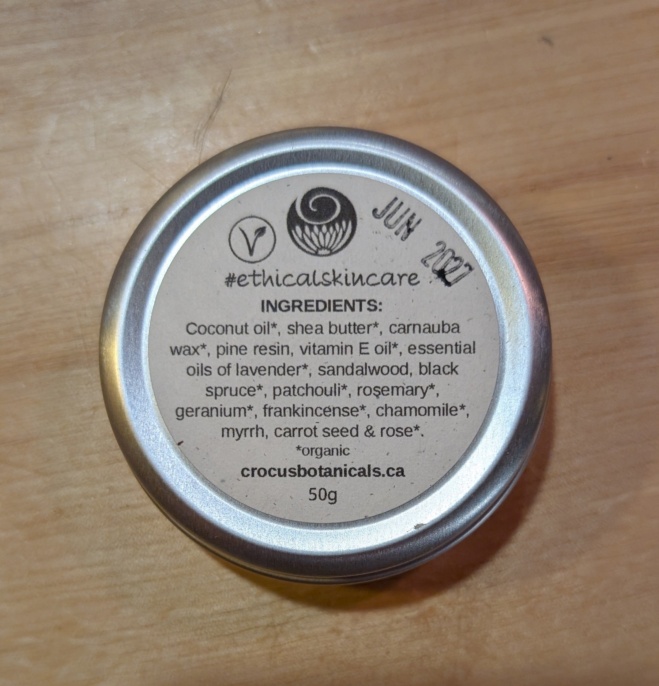 Crocus Botanicals Rugged Hands Repair Salve