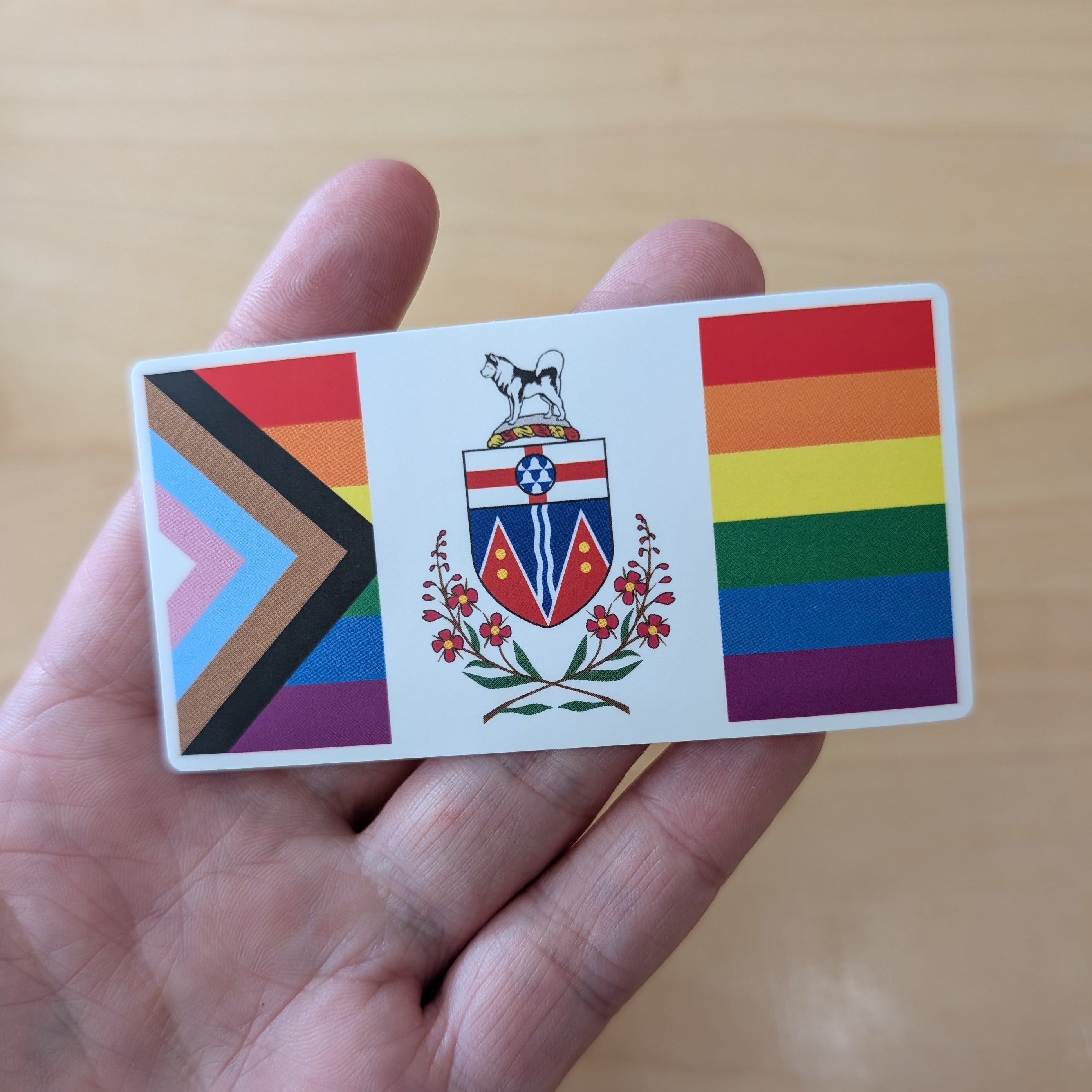 Yukon PRIDE Sticker