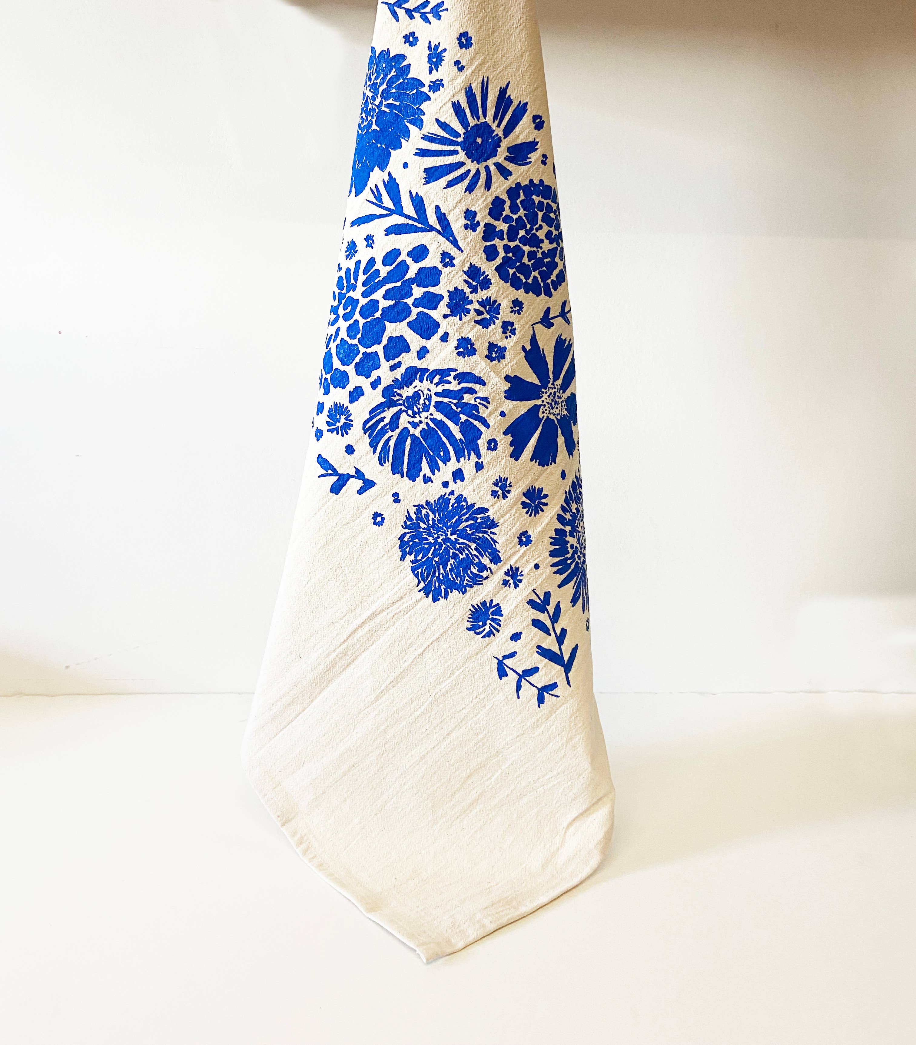 HAVYN Organic Tea Towel Flower Blue