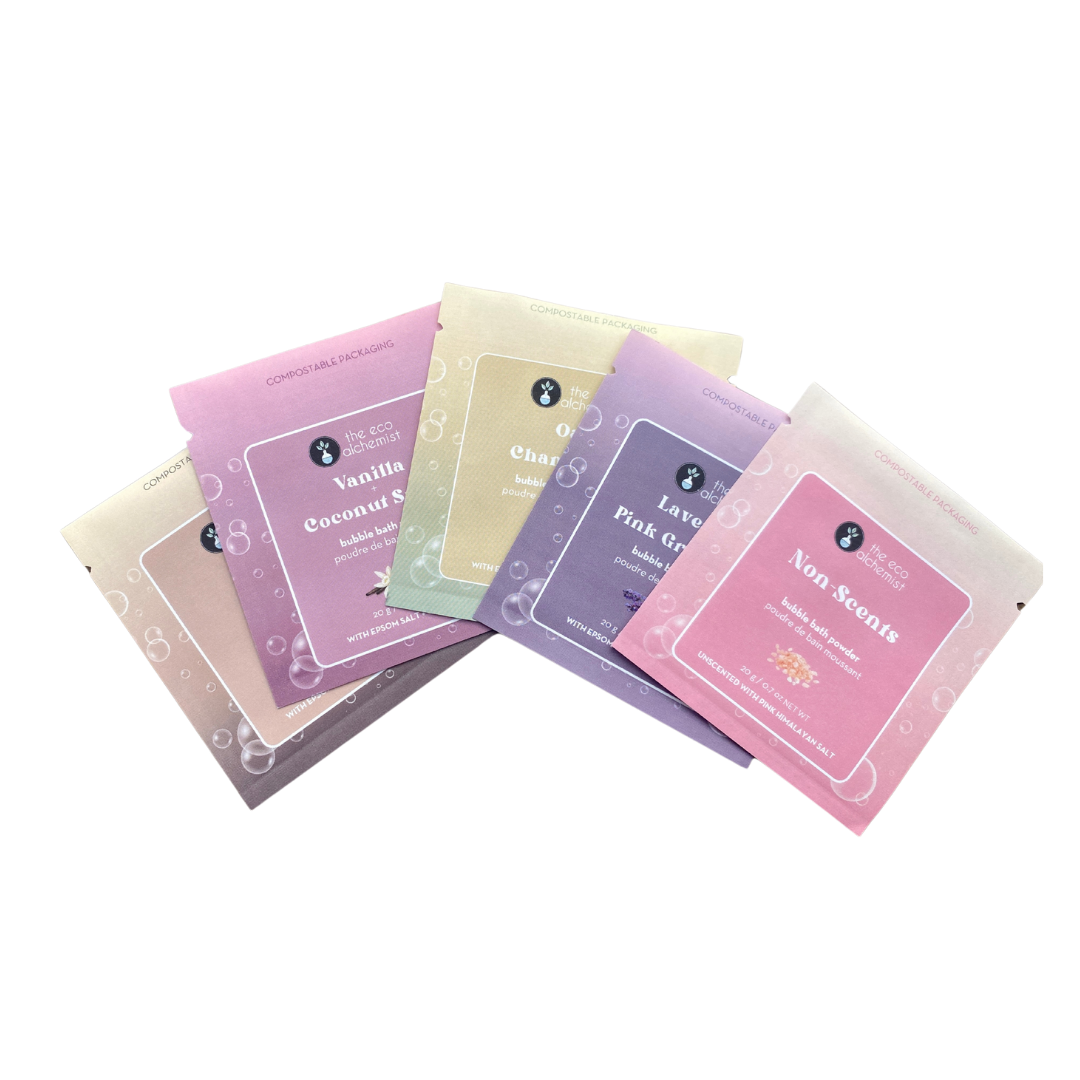 Bubble Bath Powder Lavender + Pink Grapefruit