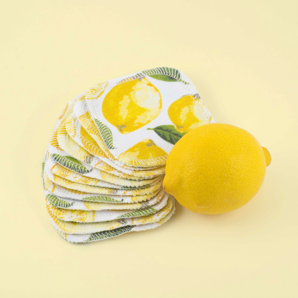 Reusable Facial Rounds | Lemons *Limited
