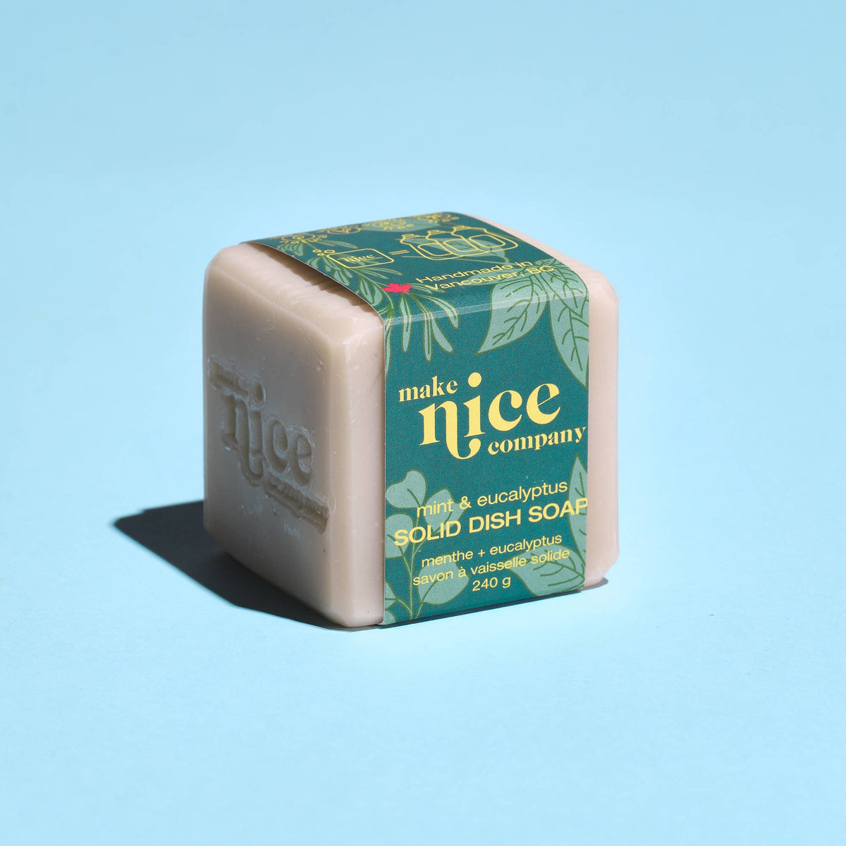 Mint & Eucalyptus Solid Dish Soap
