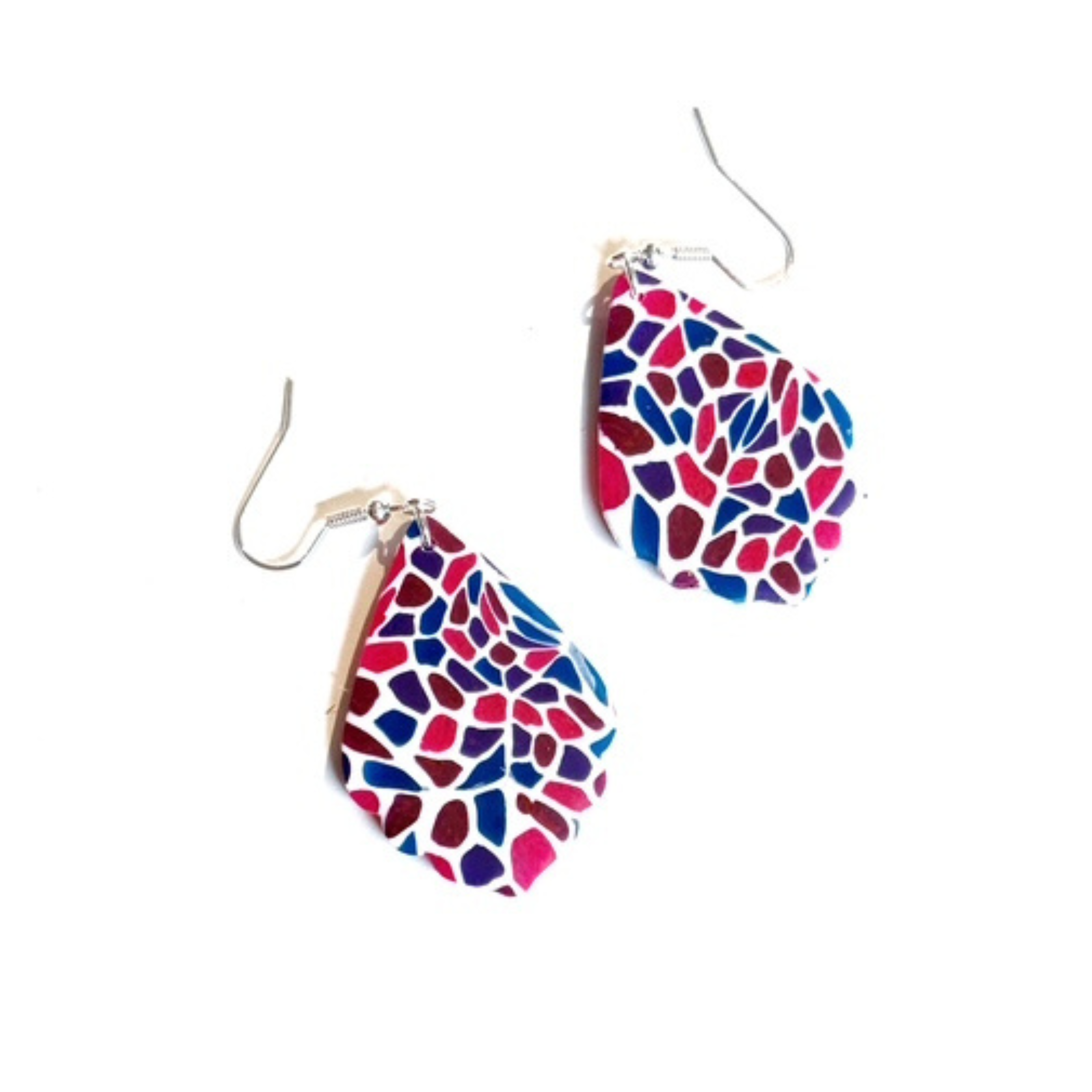 Loxy the Maker - Color Mosaic Dangles
