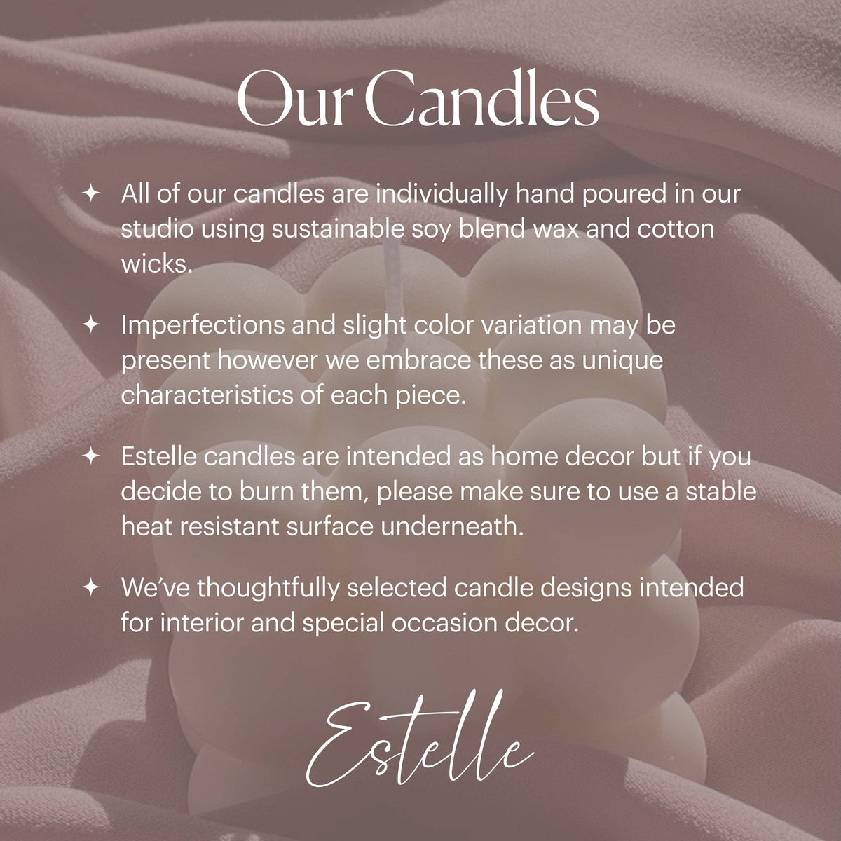 Rainbow Soy Wax Candle | Mellow