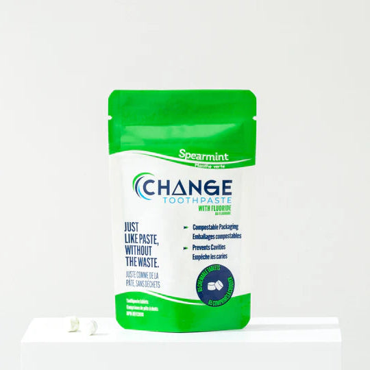 CHANGE Fluoride Toothpaste Tabs 1-MONTH