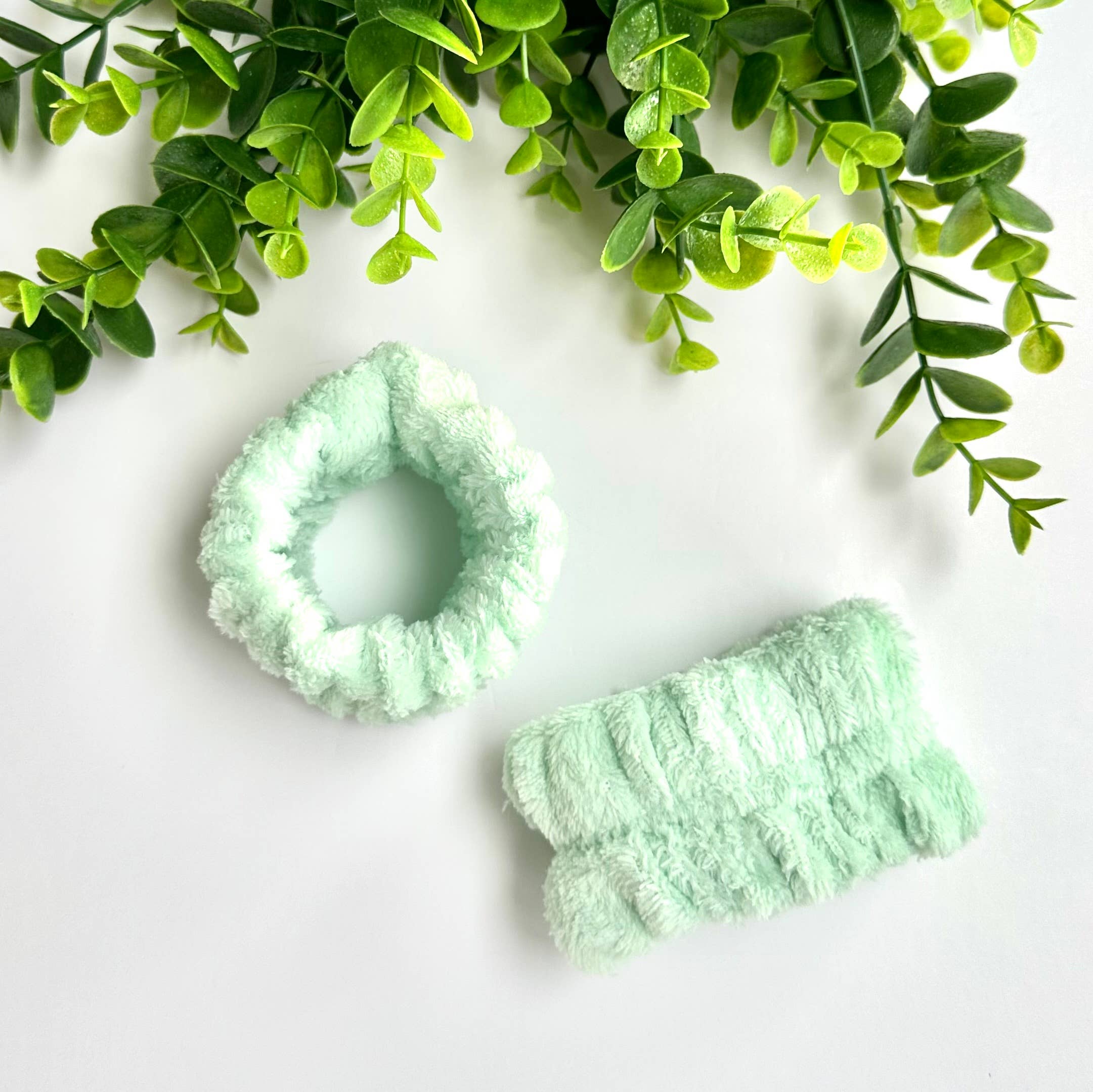 Spa Towel Wrist Set Mint