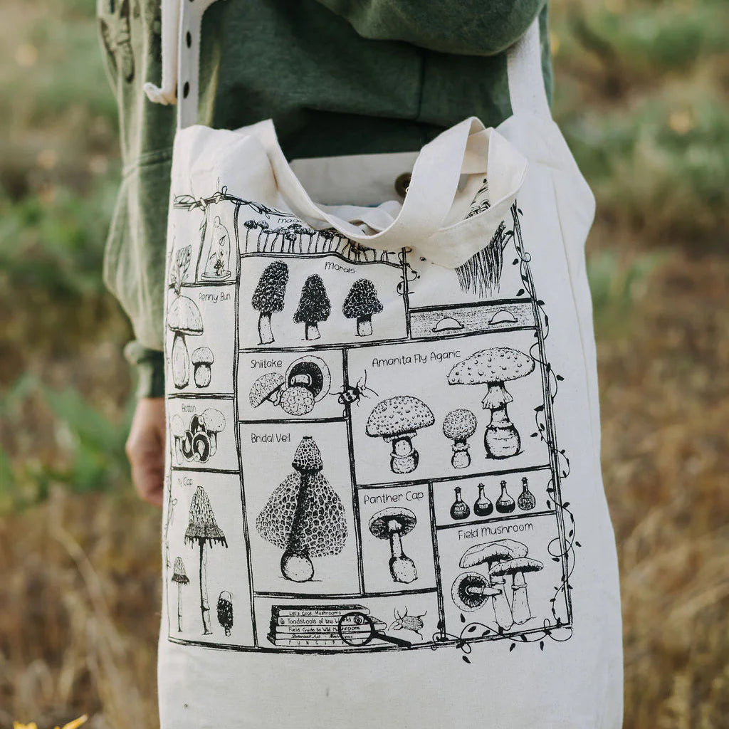 Tote Bag XL - Framed Mushroom