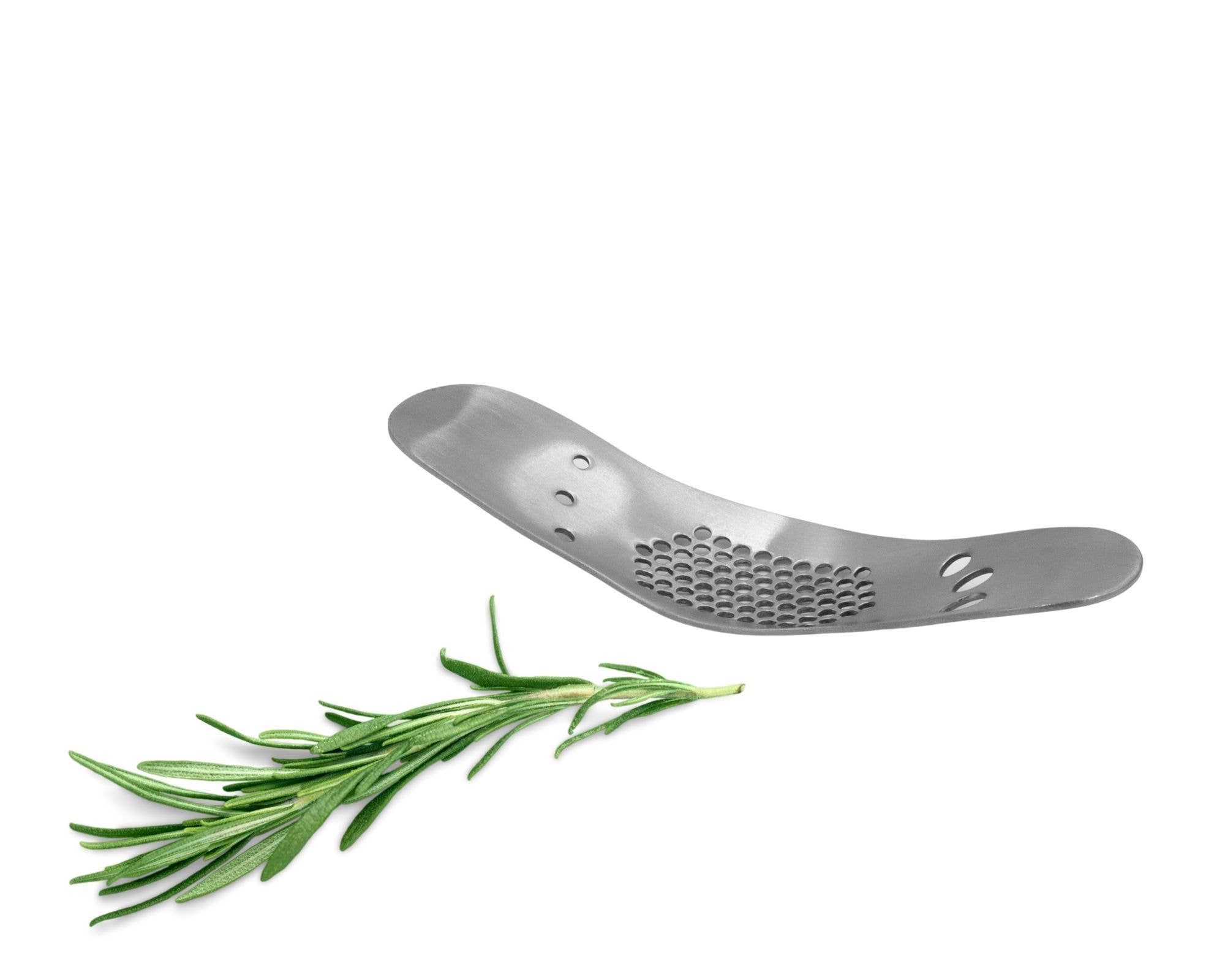 Kitchen Basics Garlic Crusher w/Herb Stripper