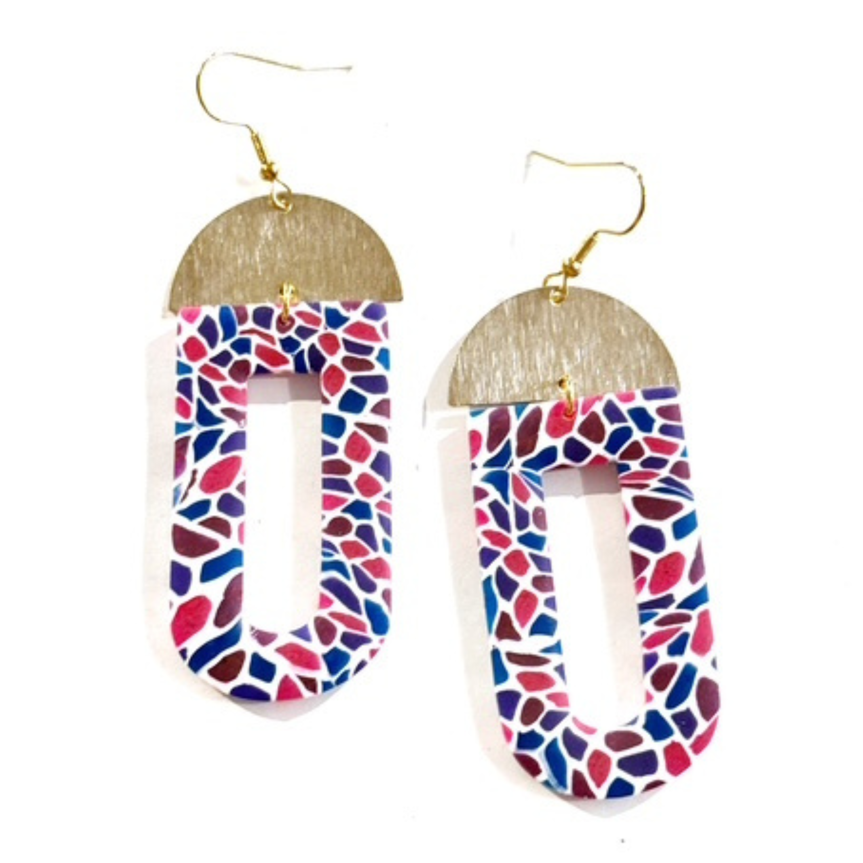 Loxy the Maker - Color Mosaic Dangles