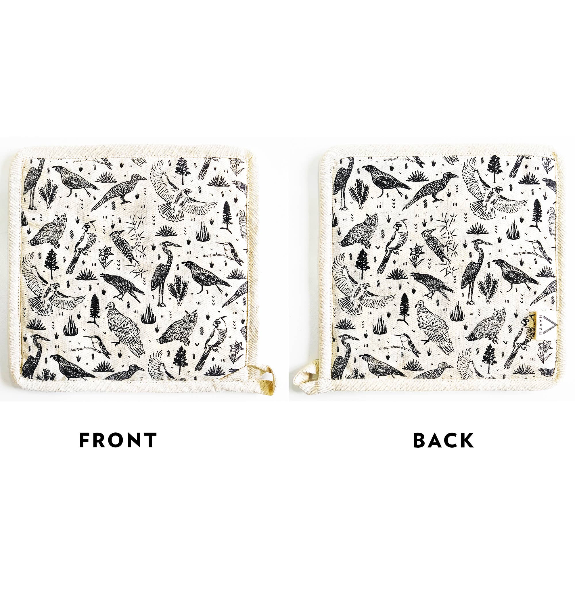 Pot Holder Set - Birds of Prey