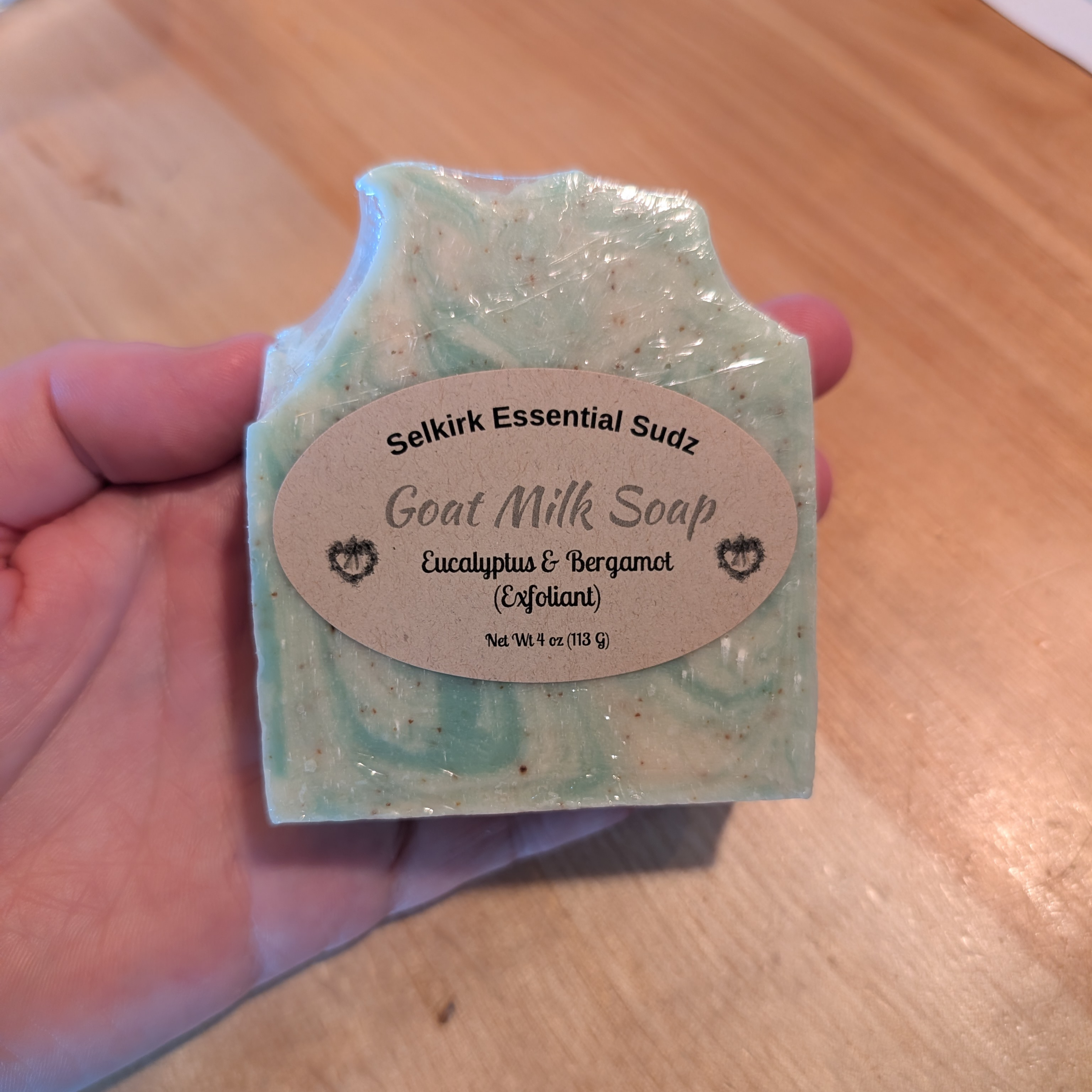 Goat Milk Soap | Eucalyptus + Bergamot