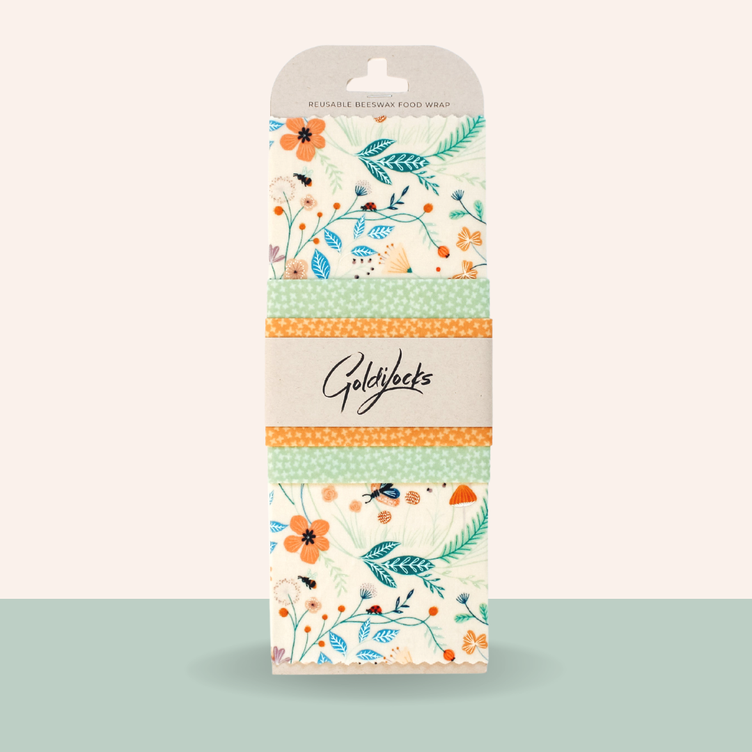 Beeswax Wraps PACK Pollinators