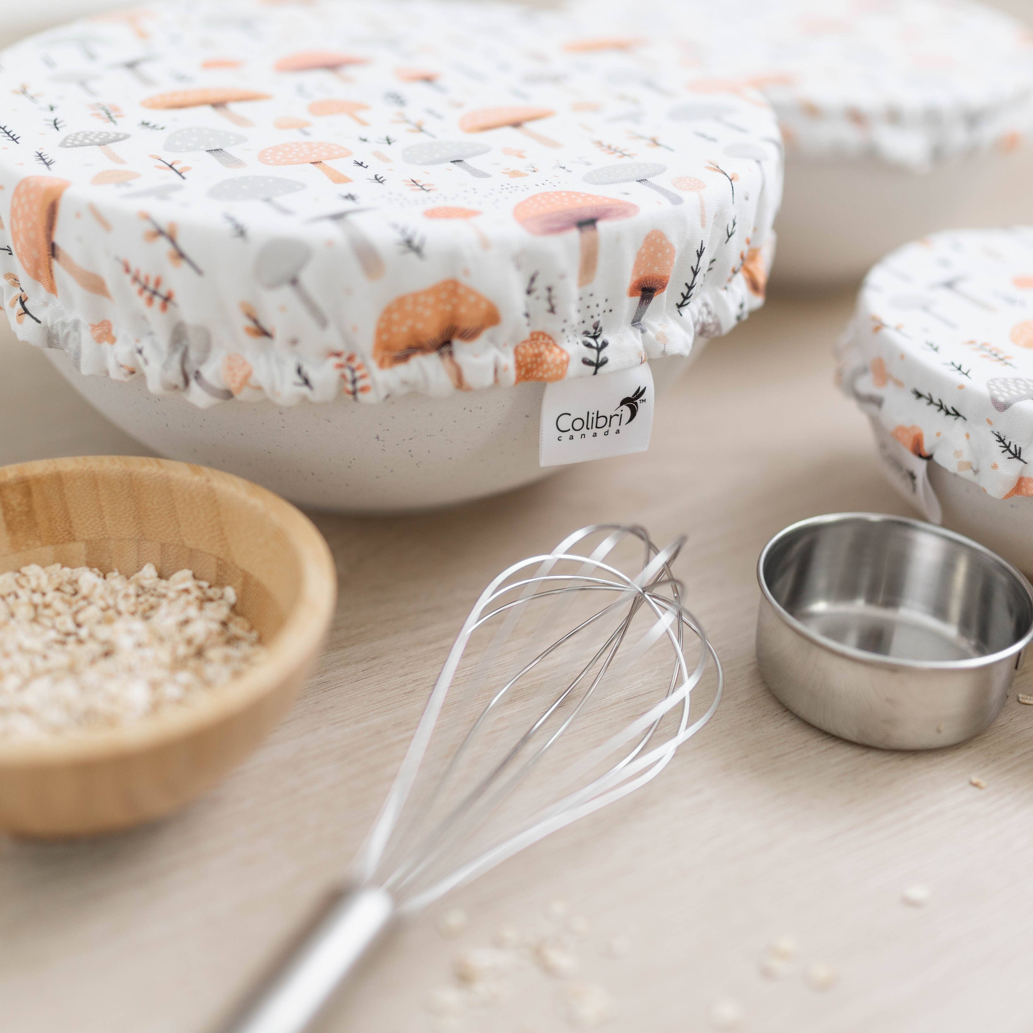 Colibri Bowl Cover Set Mushrooms