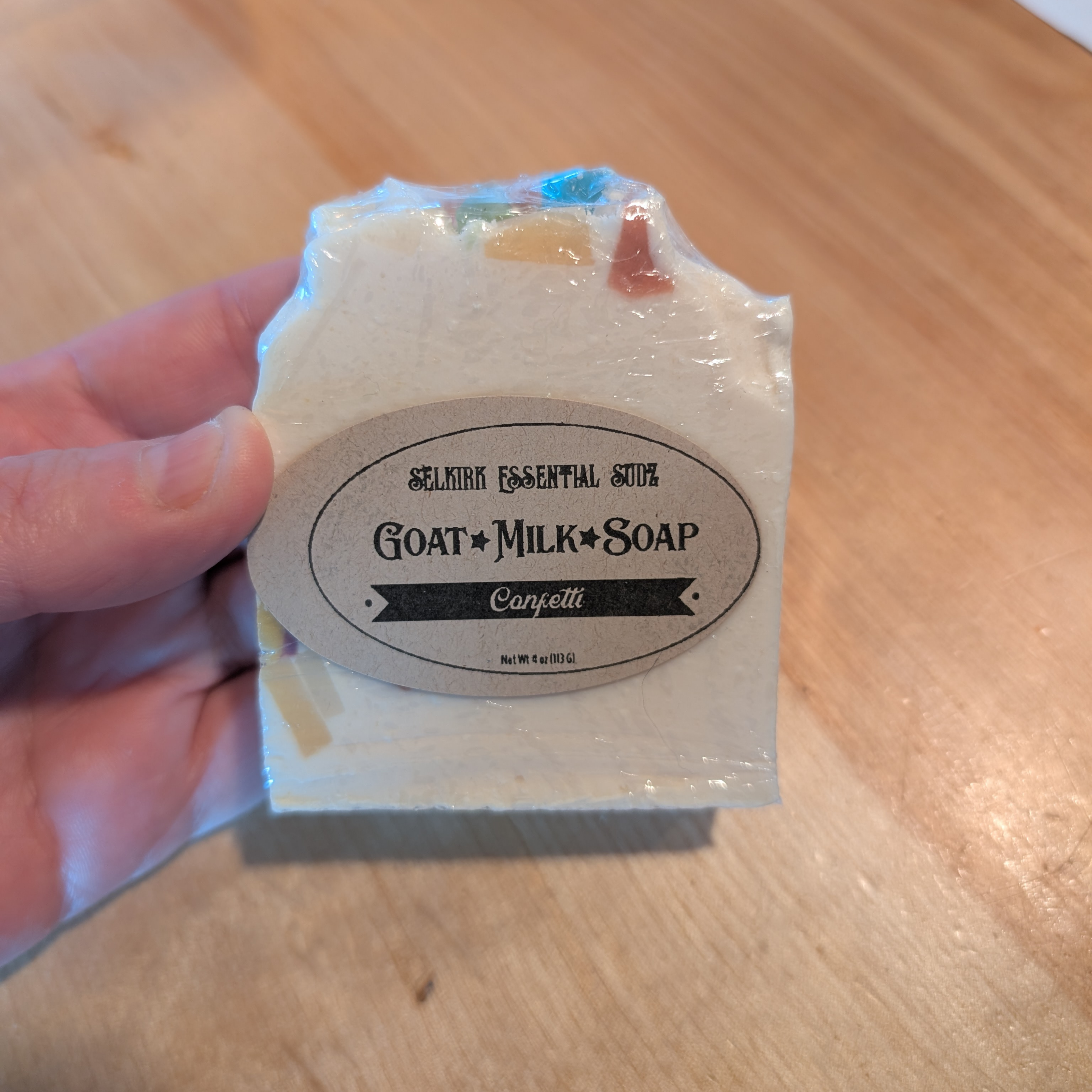 Goat Milk Soap | Confetti