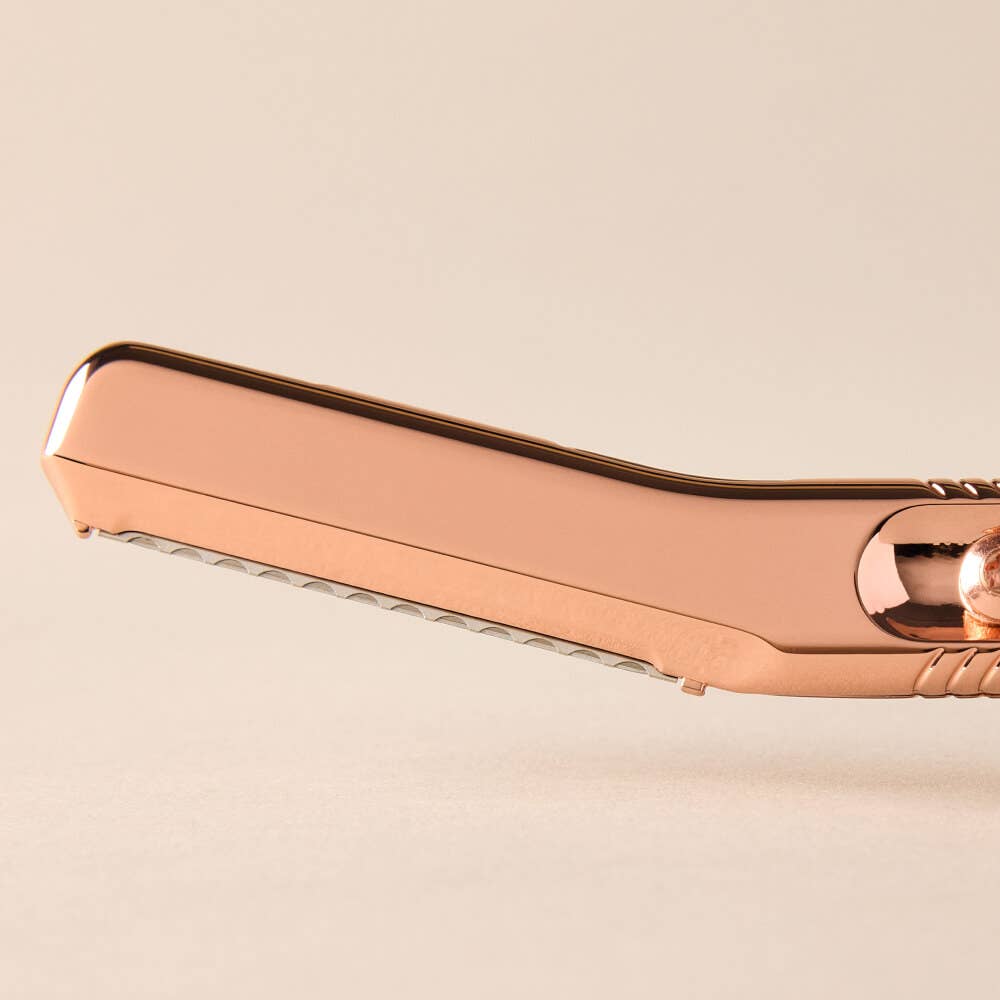 Leaf Dermaplaner Rose Gold