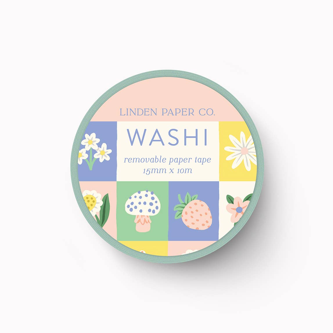 Petal Patchwork Washi Tape