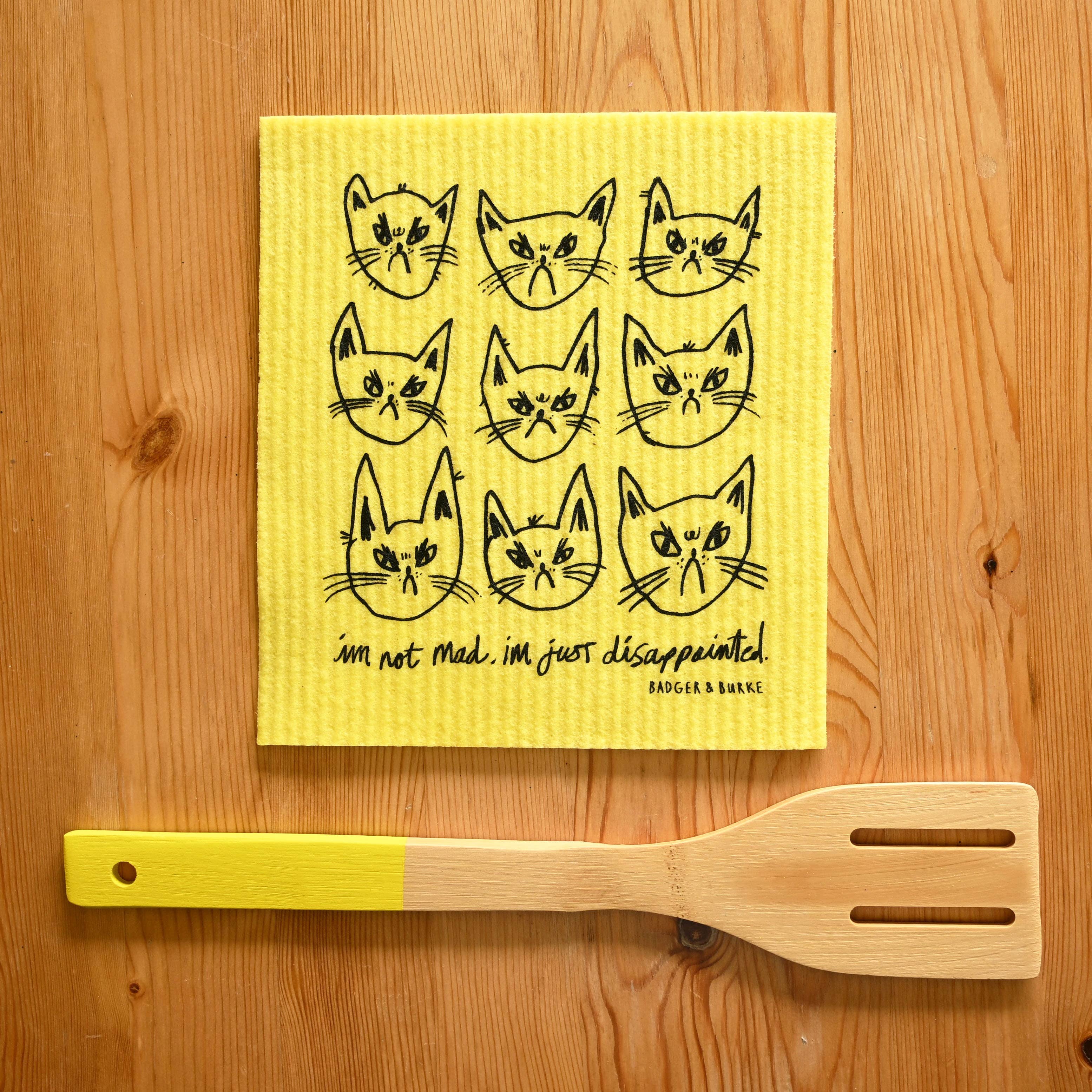 Swedish Cloth - Not Mad "Snitty Kitty"