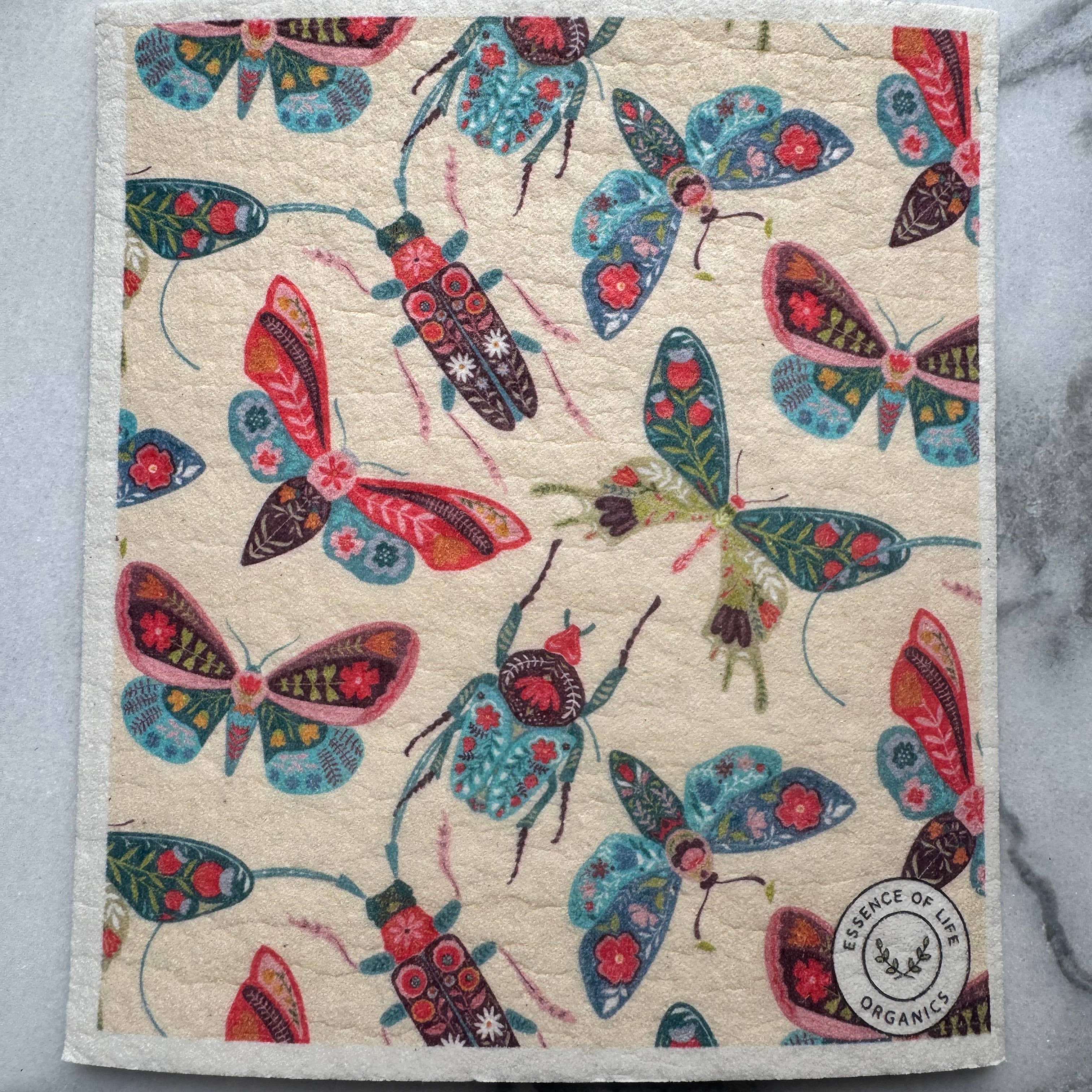 Swedish Cloth - Mexican Butterfly