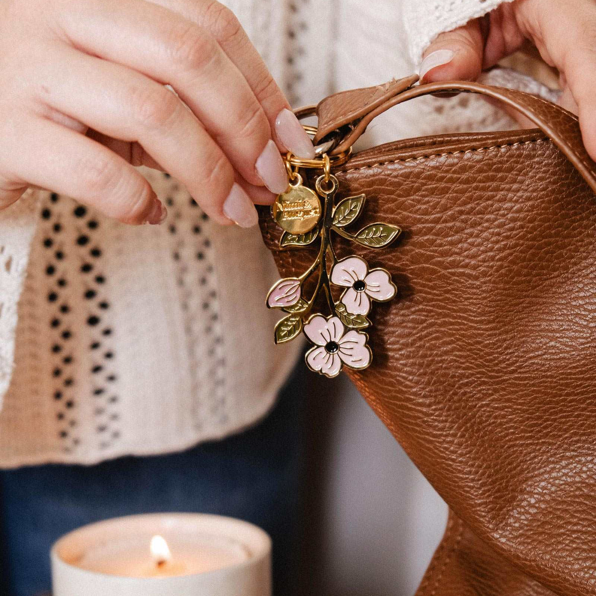 Blossom Branch Keychain