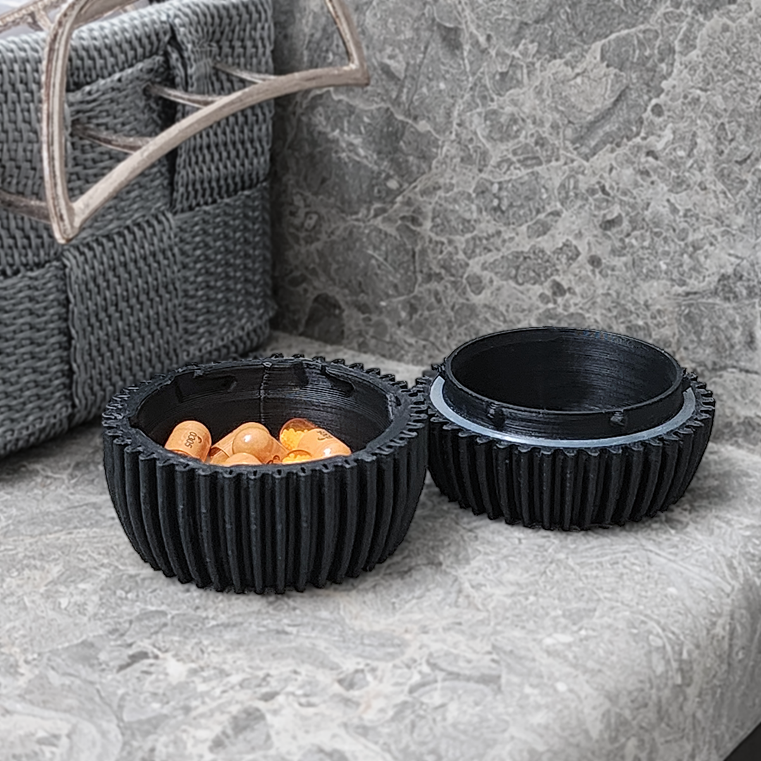 PODLY Small Air-lock Canister Dhalia
